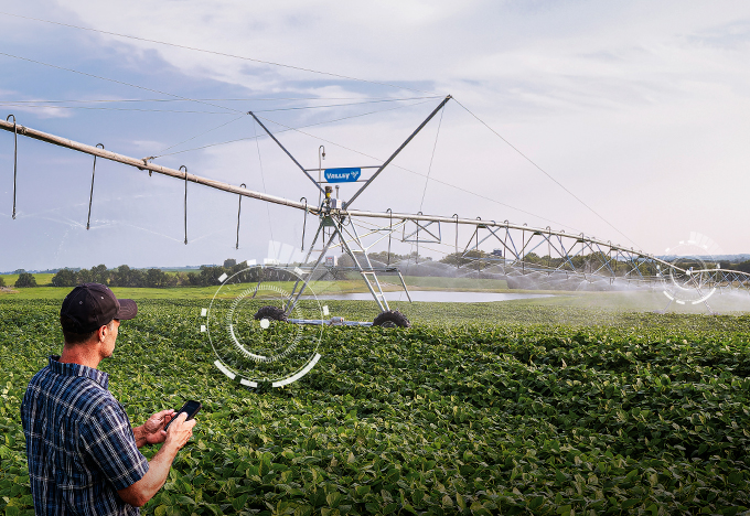 Valmont testa solução de conectividade rural da Trópico para controle de  irrigação - DCD